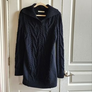 Darling navy Balenciaga sweater dress size 40